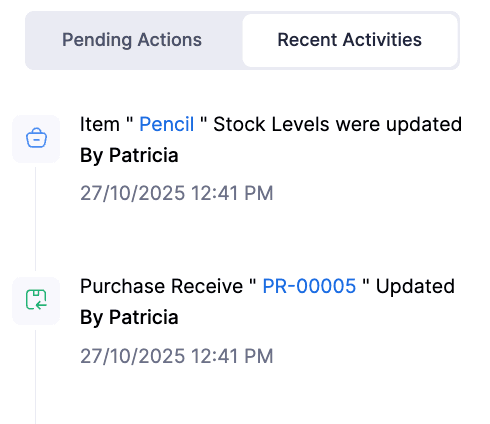 recent-activity